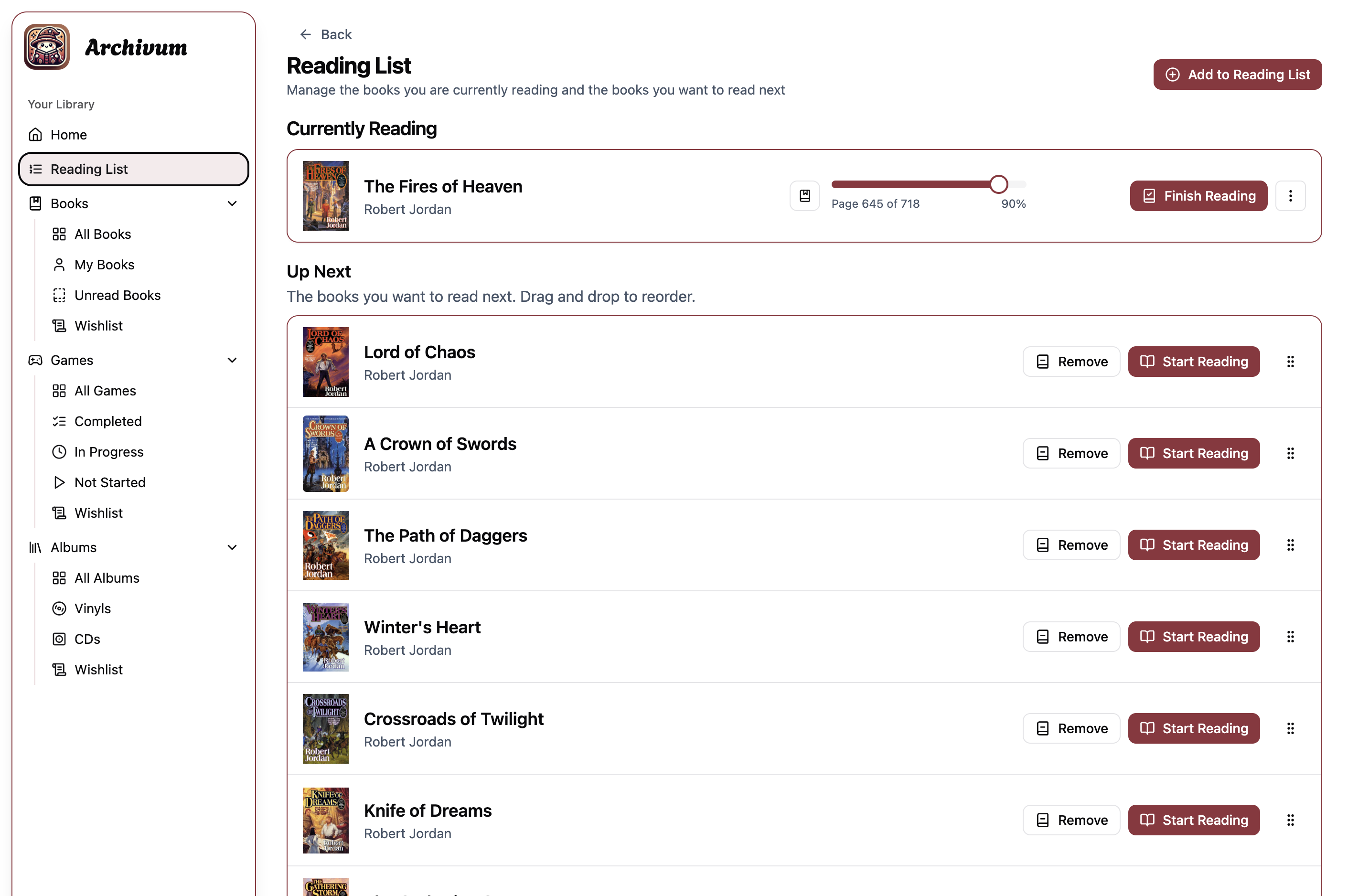 Create a reading list